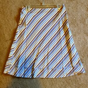 Cato striped skirt
